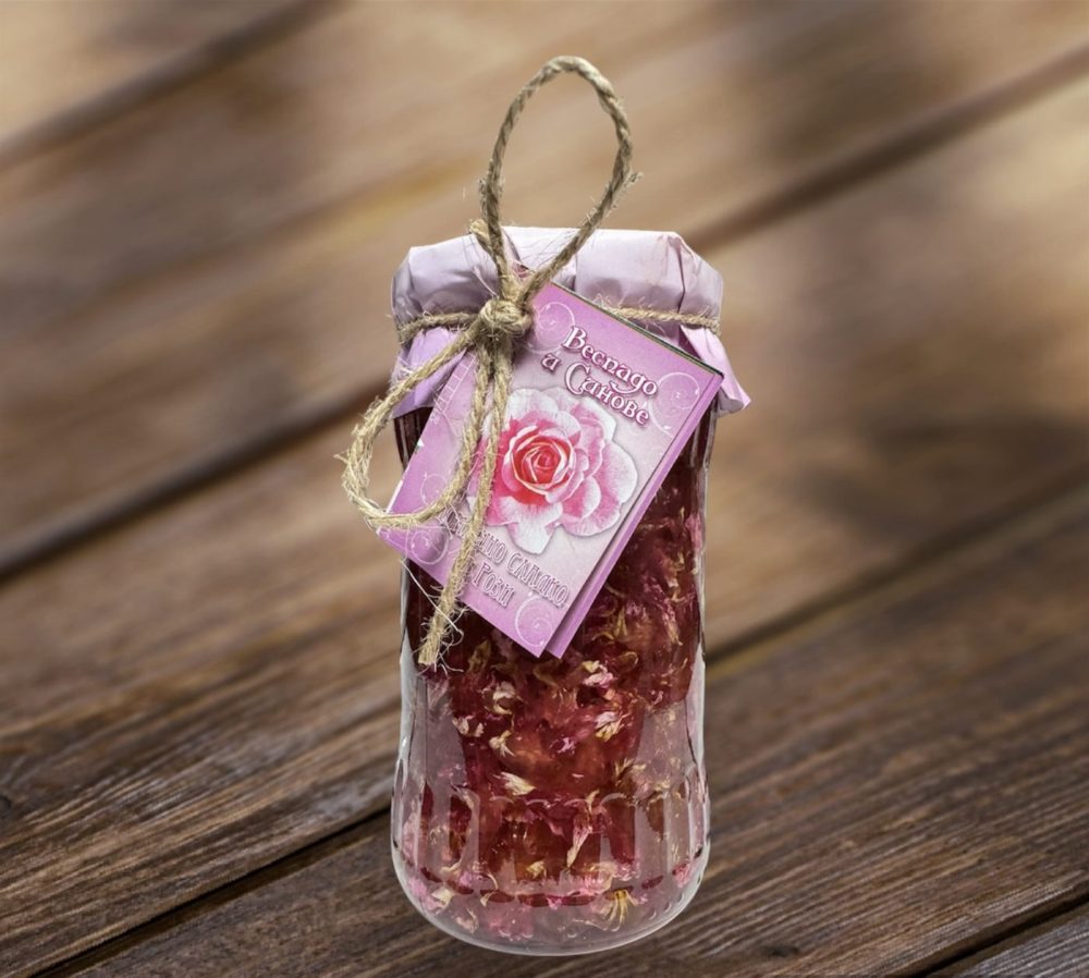 Homemade Rose Preserve