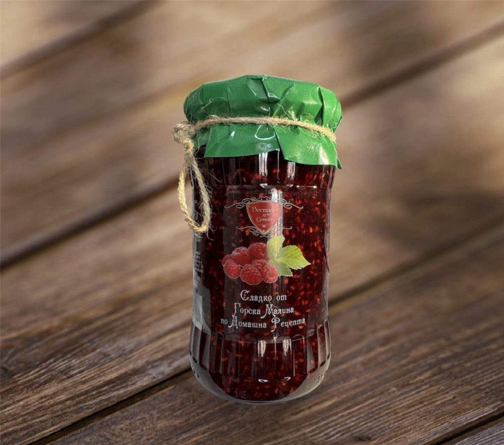Homemade Wild Raspberry Preserve